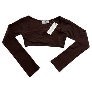 Gil Rodriguez El Tigre Chiquito Long Sleeve T-Shirt in Chocolate